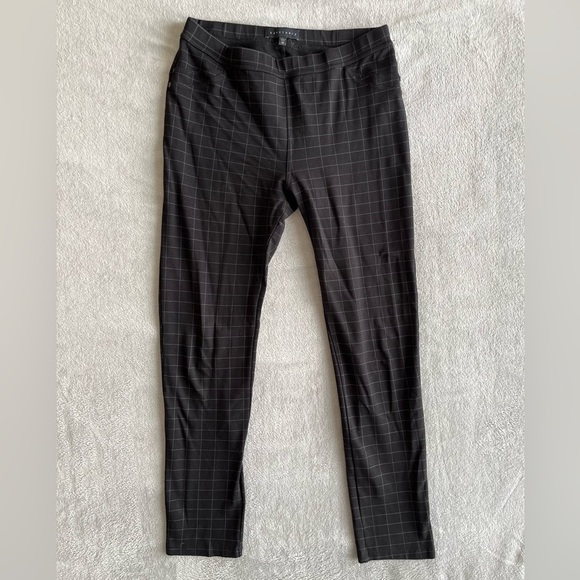 Sanctuary black Plaid Pull-on Legging Skinny pants size M - Picture 1 of 8